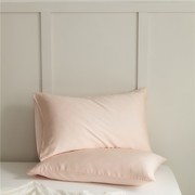 60支天丝纯色枕套单品丝滑素色简约成人枕48×74cm单人枕皮两个装