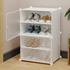 aj鞋盒收纳盒透明塑料简易家用抽屉式小鞋架神器宿舍多层收纳鞋柜