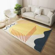 现代简约沙发地毯客厅茶几，毯羊绒手感，家用地垫卧室床边毯