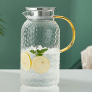 高硼硅玻璃水壶冷水壶大容量凉水杯壶水壶家用茶壶凉水壶凉开水壶