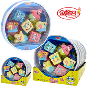 金稻谷(金稻谷)儿童卡通，可爱海绵宝宝造型，棉花糖高颜值软糖好看的小孩零食