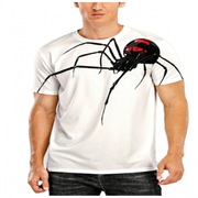 centipede3ddigitalprintmen'st-shirt蜈蚣3d数码印花男t恤