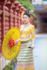 傣王妃服饰傣族传统服装女套装中袖筒裙修身简约日常工作服透气