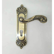 新欧门式锁纯铜仿古室内门锁，全铜实木门锁别墅卧室房门锁执手锁
