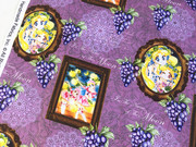 紫色系美少女战士卡通印花布 lolita连衣裙儿童连衣裙面料手账本