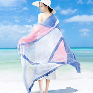 夏季海边度假沙滩巾