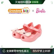 韩国直邮crocs运动沙滩鞋凉鞋，grendene兒童兒童芭比娃娃潮