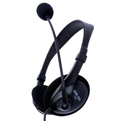 声籁V58电脑头戴式耳机游戏娱乐耳机带麦克风高清通话单双插头