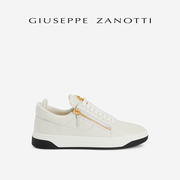 商场同款giuseppezanotti男士，gz94鳄鱼纹双拉链，运动鞋板鞋