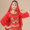 印度舞蹈表演出服女装，成人民族舞秧歌舞，新疆舞肚皮舞长袖衣服上衣