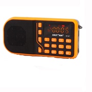 先科老人收音机多功能，插卡播放器显示屏充电便携式收音机锂电池户