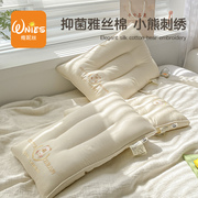 儿童枕头护颈枕助眠颈椎枕芯小学生专用1-3-6-10岁以上午睡小枕头