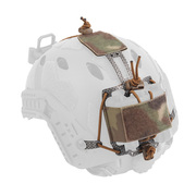 WST战术头盔通用PVS-31夜视仪电池盒固定架T型后置配件包军迷装备