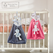 法国麦侬贝儿婴儿尿布收纳袋多功能床挂袋便携式宝宝用品储物袋