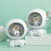 创意宇航员太空人存钱罐送儿童生日礼物储蓄罐树脂工艺品星星灯