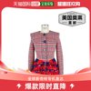 Elisabetta Franchi 棉质西装和女式西装外套 - 红色 美国奥莱