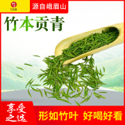 2024新茶竹本堂，绿茶四川峨眉山茶叶，明前春茶单芽125g