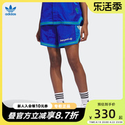 阿迪达斯三叶草五分裤男女大logo宽松透气美式篮球运动短裤it9952