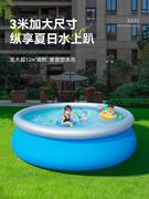 无支架充气游泳池圆形家用超大户外大型成人婴儿宝宝儿童家庭水池