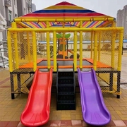 幼儿园蹦床室外儿童游乐设备游乐园广场多功能户外大型蹦蹦床
