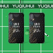 羽球汇中国羽毛球队林丹球衣全包软手机壳定制名字