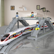 遥控仿真合金火车模型1 87复兴号和谐动车组高铁儿童玩具礼物