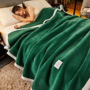 加厚双面牛奶绒毛毯被冬季珊瑚绒床单铺床保暖法兰绒毯子盖毯午睡