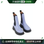 香港直邮GANNI 女士中筒靴蓝色 S1937-699