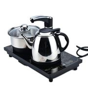 电磁茶炉茶盘功夫茶具三合一四合一电热快速炉自动s上水抽水茶台