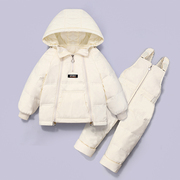 宝宝羽绒服套装女童两件套男童1-3岁婴幼儿，免洗冬装儿童外套
