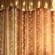 led铜线灯装饰灯串卧室求婚布置房间，浪漫窗帘灯生日彩灯室内闪.1