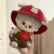 娃岛联萌棉花娃娃帽子娃用动物幼稚园系列，亲子帽成人20cm通用