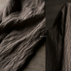 事儿 丝麻树皮皱面料—33%真丝45%亚麻19%棉 重肌理绉布 / 半米价