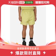 香港直邮潮奢 adidas 阿迪达斯 男士Halo 篮球磨毛金色短裤