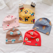 儿童帽子春秋薄款冬季新生儿宝宝，婴儿帽男女童，小孩纯棉保暖套头帽