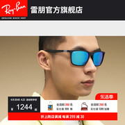 rayban雷朋太阳镜康目色方框，开车驾驶镜，太阳镜偏光男墨镜0rb4385