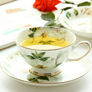 轻奢骨瓷茶杯英式下午茶茶具套装咖啡杯简约欧式奢华杯碟陶瓷精致