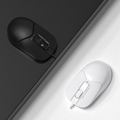 双飞燕有线鼠标商务办公家用游戏鼠标飞时代USB接口联想台式FM12