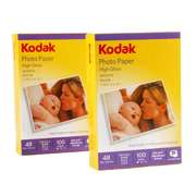 Kodak柯达相纸4R 6寸3R 5寸A4 A3高光相片纸防水喷墨照片打印纸照