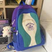 韩国ins高颜值书包女中学生，少女日系防水初中生大学生背包双肩包
