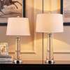 现代简约欧式水晶台灯装饰床头灯，创意酒店大台灯时尚客厅卧室台灯