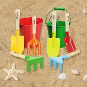 儿童沙滩玩具套装宝宝，戏水玩沙挖沙大号铲子沙漏，园艺铲沙滩桶工具