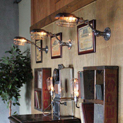 中古wuone灵光逸创复古壁灯玄关工作室灯工业风墙灯酒吧设计灯