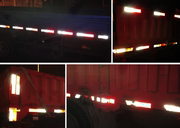 汽车用反光贴货车贴纸反光条交通车辆安全车身夜光夜间警示标识膜