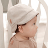 韩国进口婴儿帽子秋冬保暖儿童冬季防风鸭舌帽新生儿小月龄遮阳帽