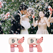 结婚拍照泡泡机户外草坪婚礼吹泡泡伴娘团，摄影氛围道具自动手持