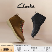 clarks其乐工艺戴尔马丁靴复古时尚，轻盈舒适中(舒适中)帮靴男户外运动鞋