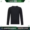 香港直邮EMPORIO ARMANI 男士深蓝色棉质圆领长袖T恤 8N1T81-1J0A