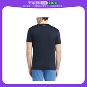 香港直邮HUGO BOSS 男士深蓝色短袖T恤 TEE7-50311474-410潮流