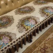 欧式沙发垫高档奢华防滑四季通用皮沙发坐垫123组合三件套扶手巾